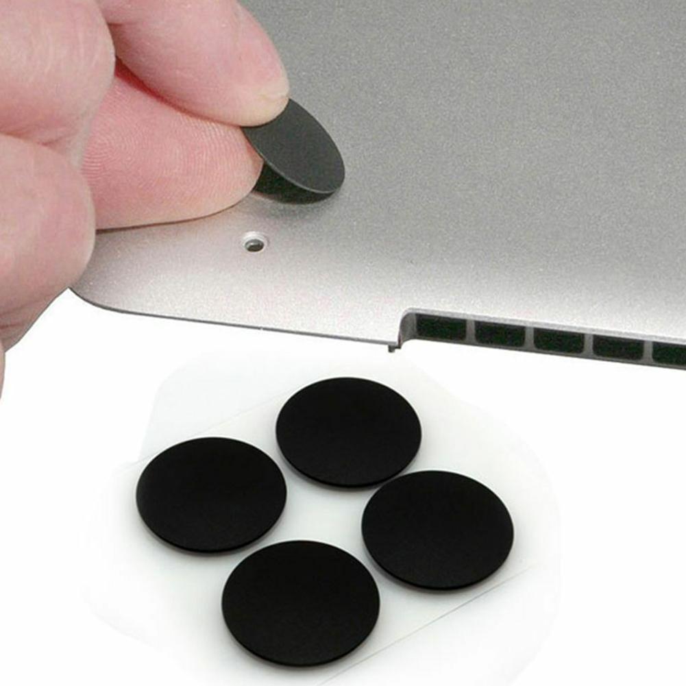 4 stück gummierte, verschleißfeste laptop-unterseite, ersatzfüße, mini-ständer, selbstklebend, für macbook pro  a1278