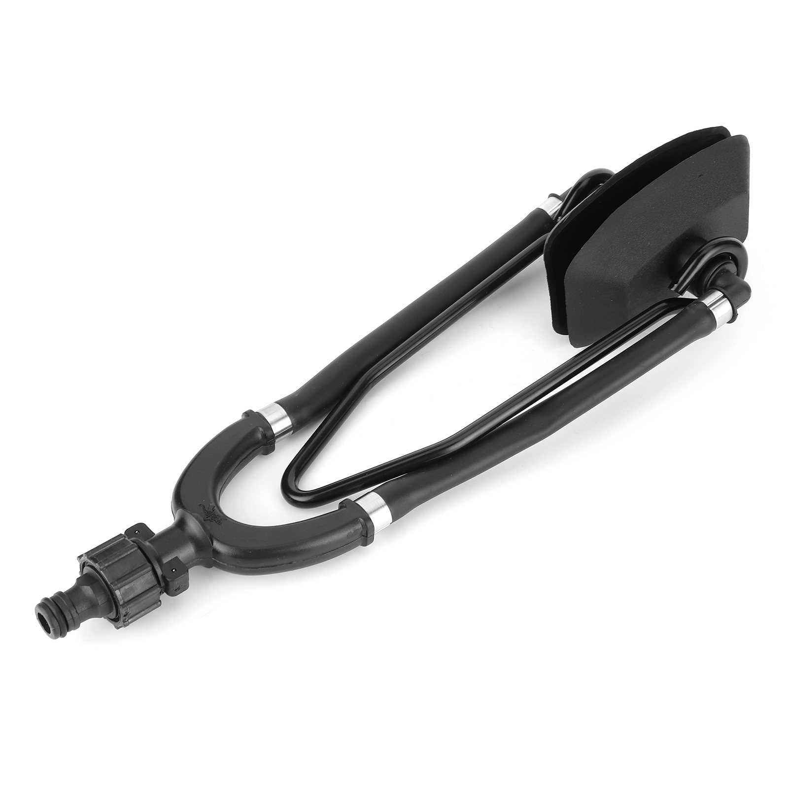 Wasserspüler für Außenbordmotor, Bootsmotor, Dual-Feed, große rechteckige Ohrenschützer, schnelle Verbindung