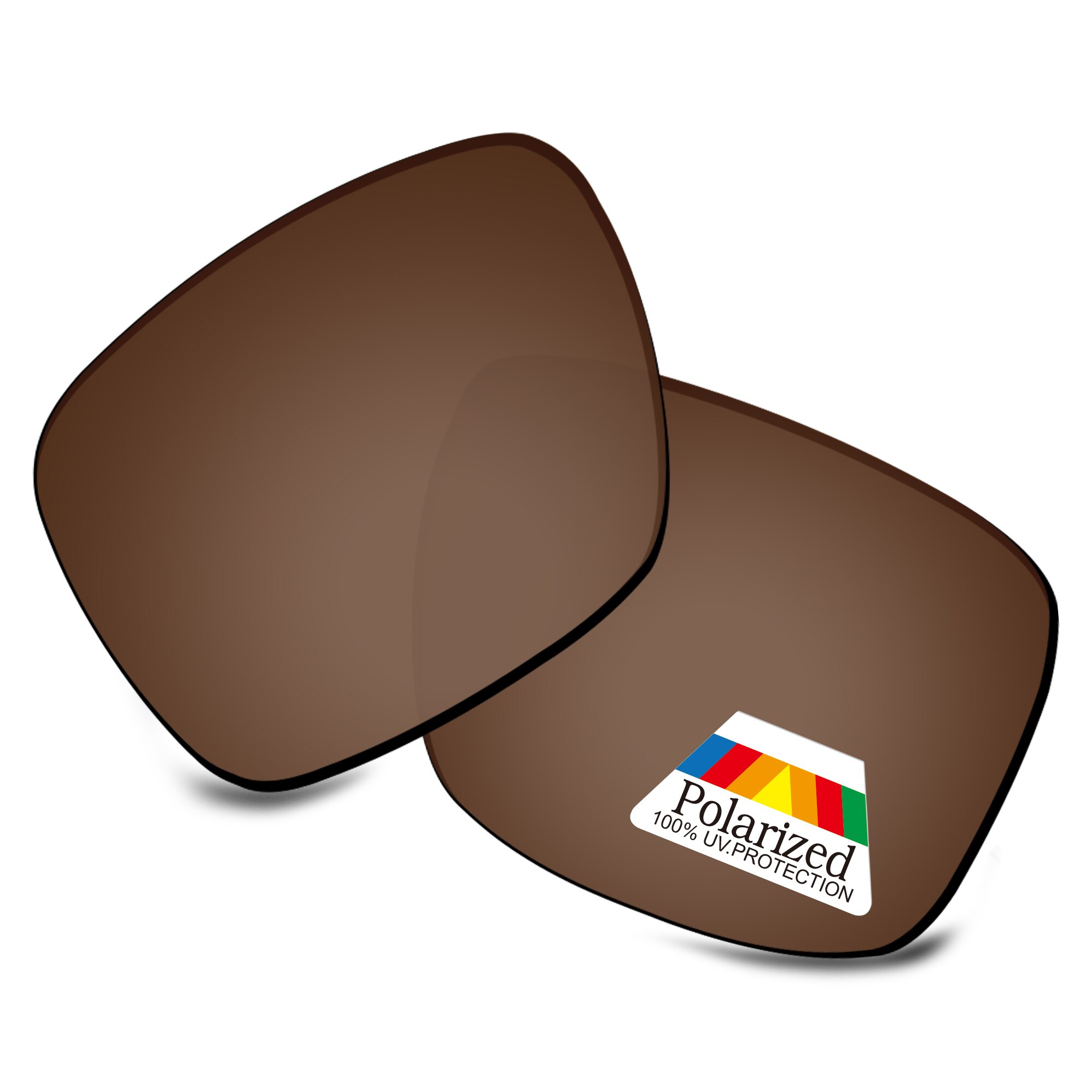 Bwake Polarisierte Ersatz Linsen für-Oakley Holbrook AF(Asian Fit) OO9244 Sonnenbrille Rahmen-Mehrere Optionen: Cinnamon Brown