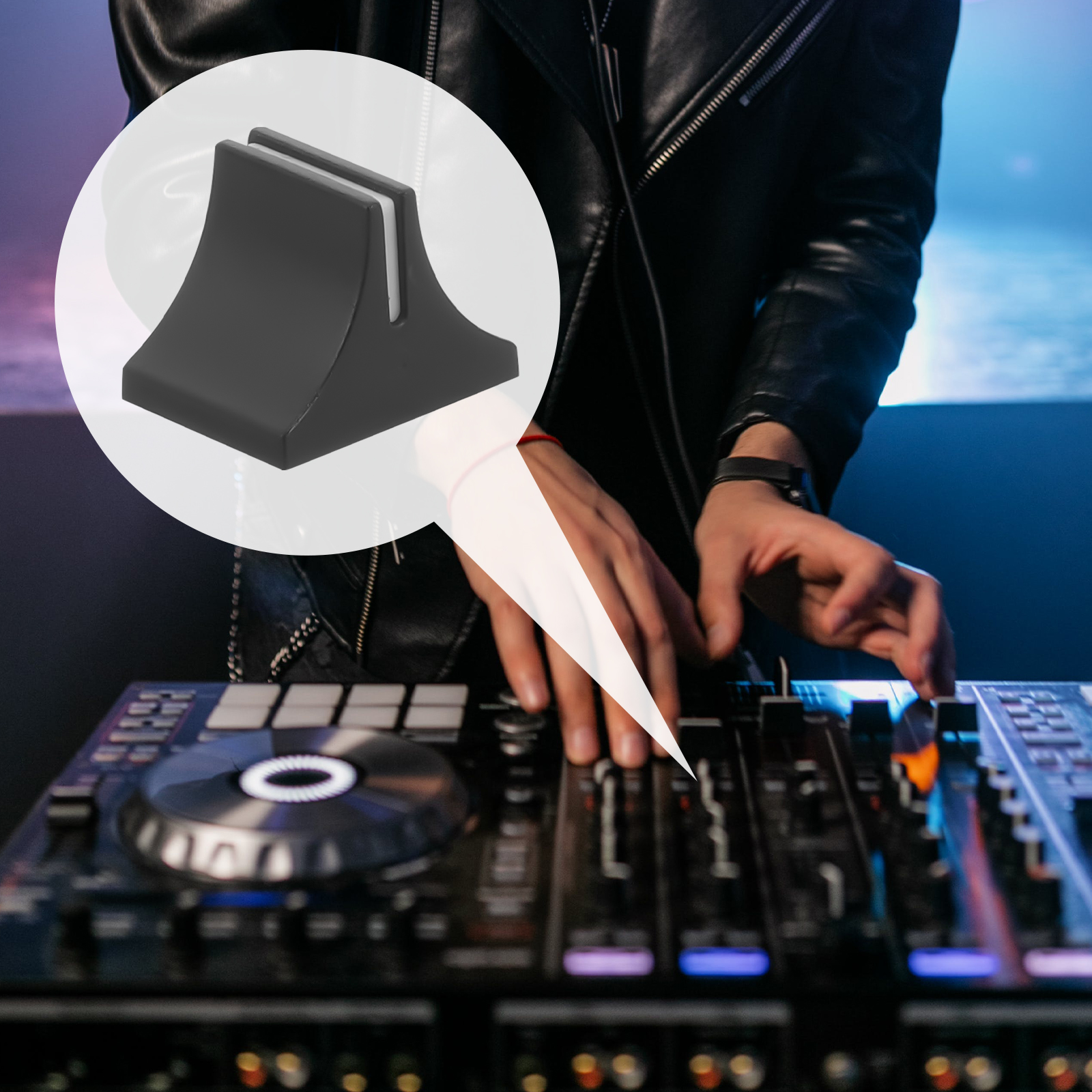 20 stuks Fader Knoppen Slider Console Mixer Vervanging Fader Caps Rechte Sliders