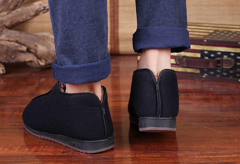 Winter warme shaolin mönch kung fu schuhe zen Verzögerung Meditation turnschuhe taoistischen kung fu taiji schuhe wushu kampfkunst schuhe