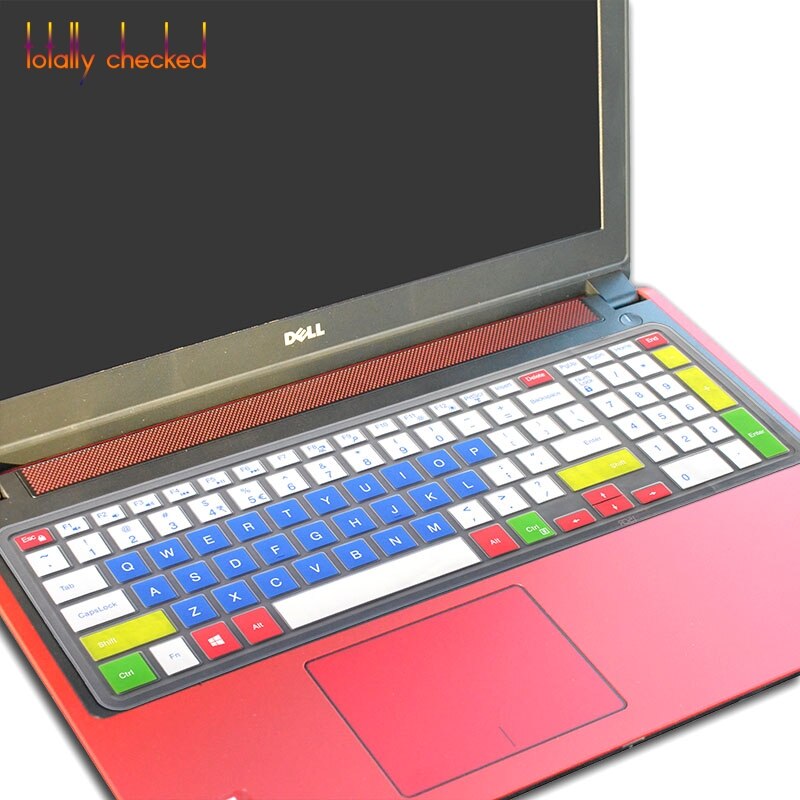 15.6 inch laptop keyboard cover skin for Dell Inspiron 15 5000 series 5545 5547 5548 5555 5558 5559 5566 5567 5577 i5545 i5547