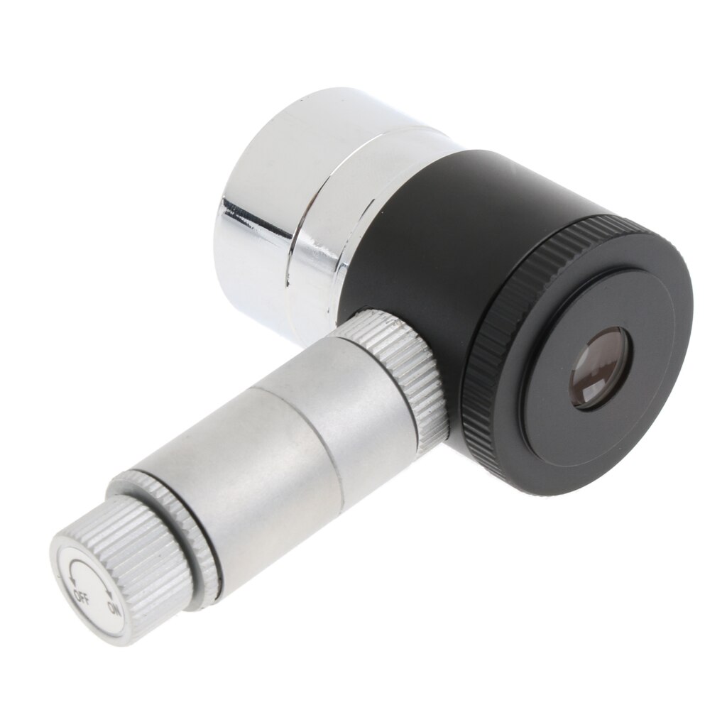 12.5mm Double-line Crosshair Reticle Illuminated Plossl Telescope Eyepiece