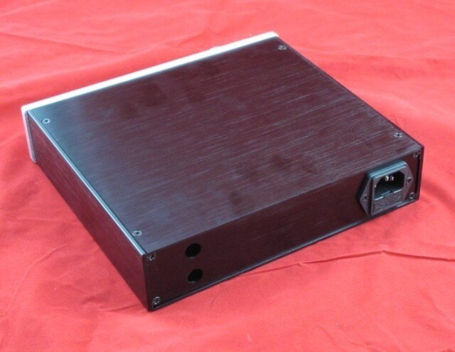 Fall 220*45*189mm 2204E Volle aluminium endstufe chassis/AMP fall Gehäuse/kopfhörerverstärker box NETZTEIL box