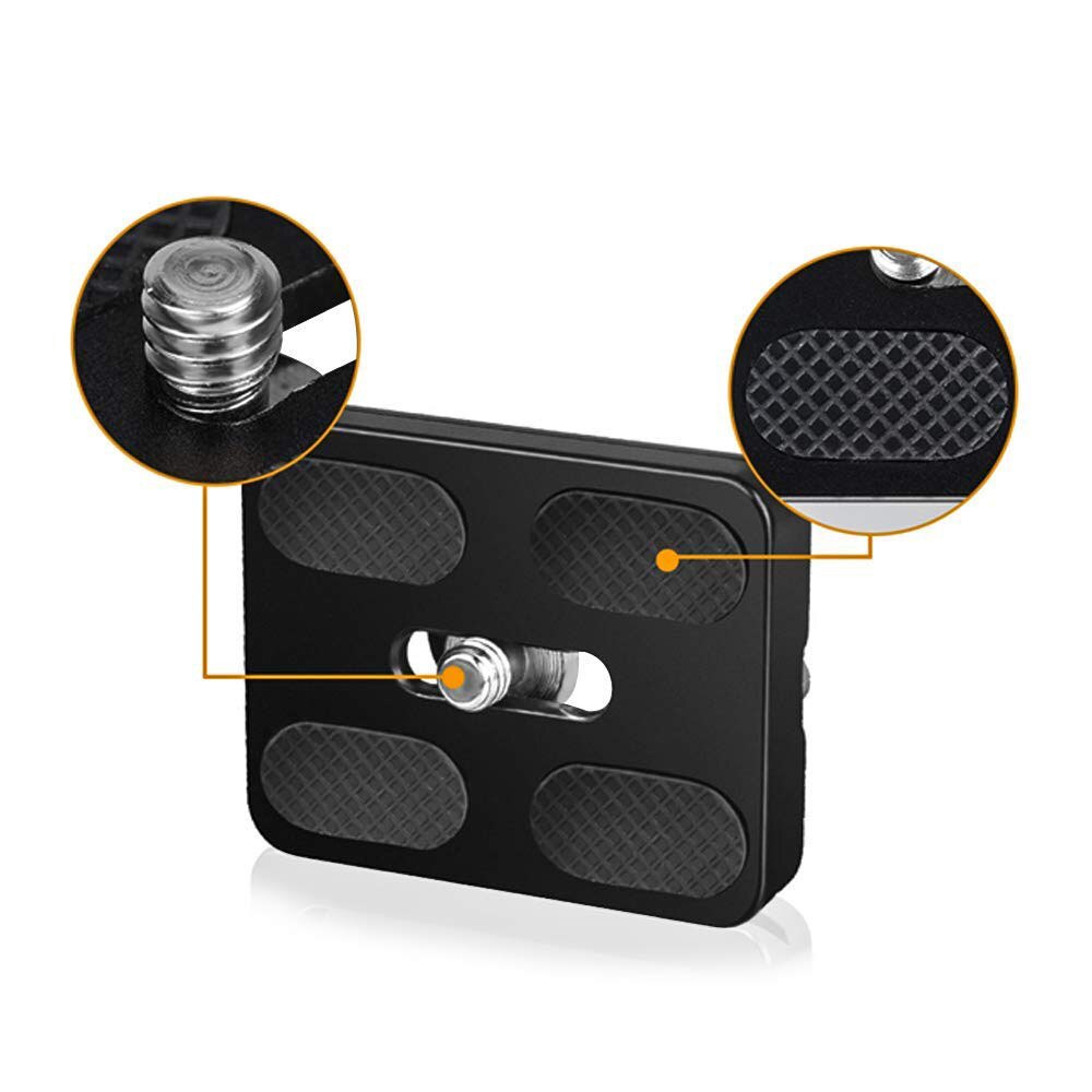 Benro Universele Slr Houder Bodemplaat PU50 Quick Shoe Aluminiumlegering Pan-Tilt-Zoom Alleen Multiplex Quick Release seat