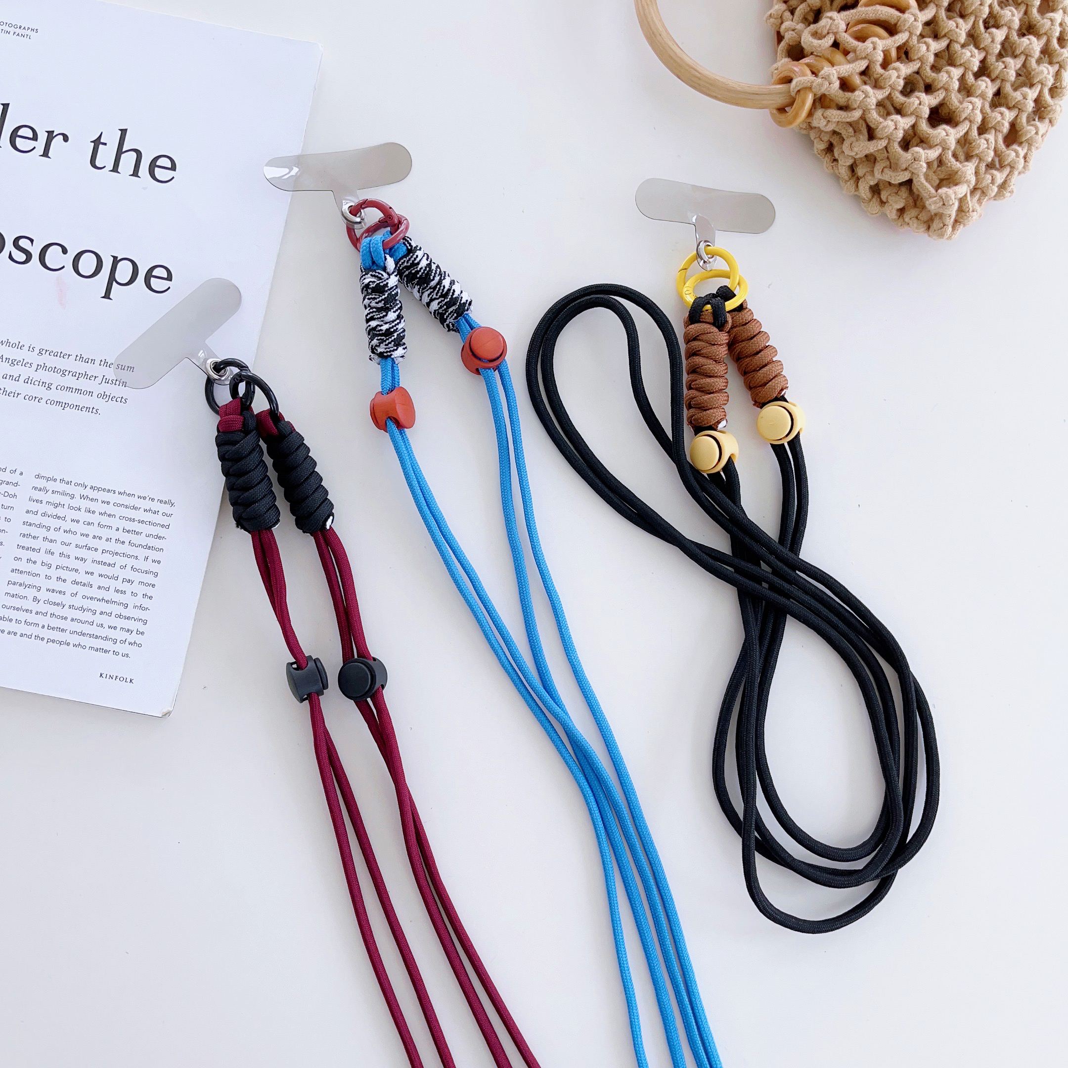 Cordón para teléfono móvil, cuerda cruzada para teléfono móvil, cuerda cruzada para bolso de mujer, cuerda antipérdida multiusos, nueva