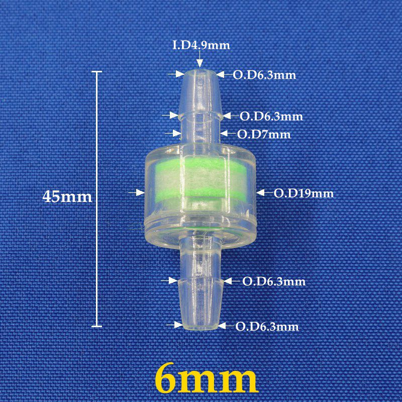10 Stuks 4Mm ~ 12Mm Aquarium Mini Luchtslang Waterfilter Aquarium Tank Reinigingstools Waterzuiveraar Filter Aquatische Huisdierproducten: Black