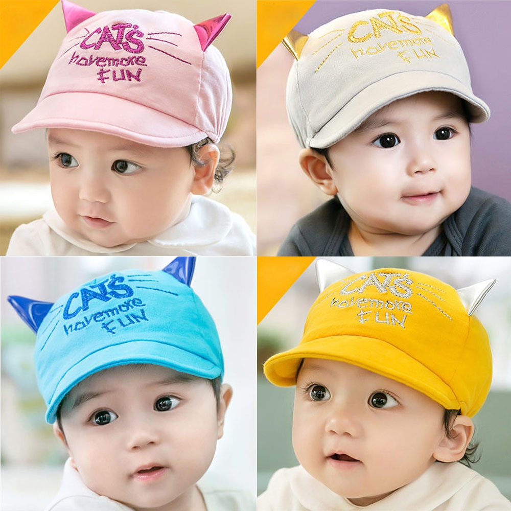 Baby Jongen Meisje Caps Leuke Peuter Baby Zon Cap Zomer Outdoor Baby Meisjes Jongens Zon Baseball Hoed Mode Toevallige hoeden