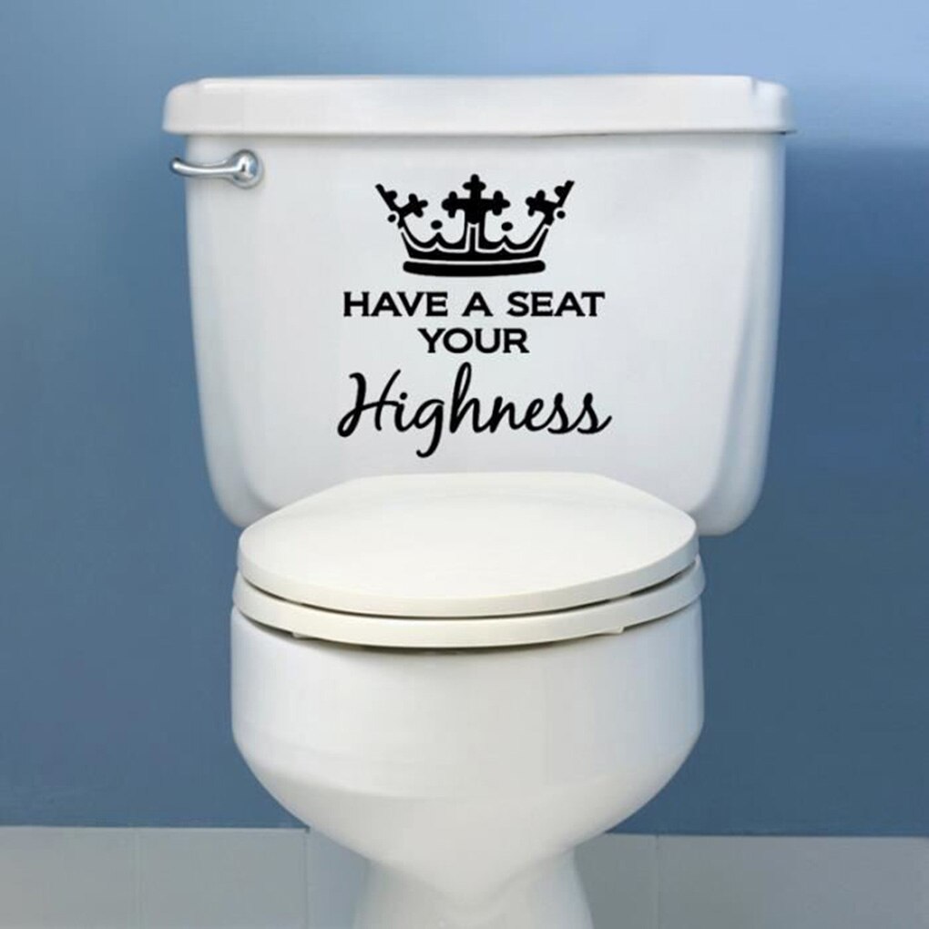 Verwijderbare Wc Entree Teken Deur Stickers Openbare Plaats Muurstickers Muurstickers Grappige Glimlach Gezicht Behang