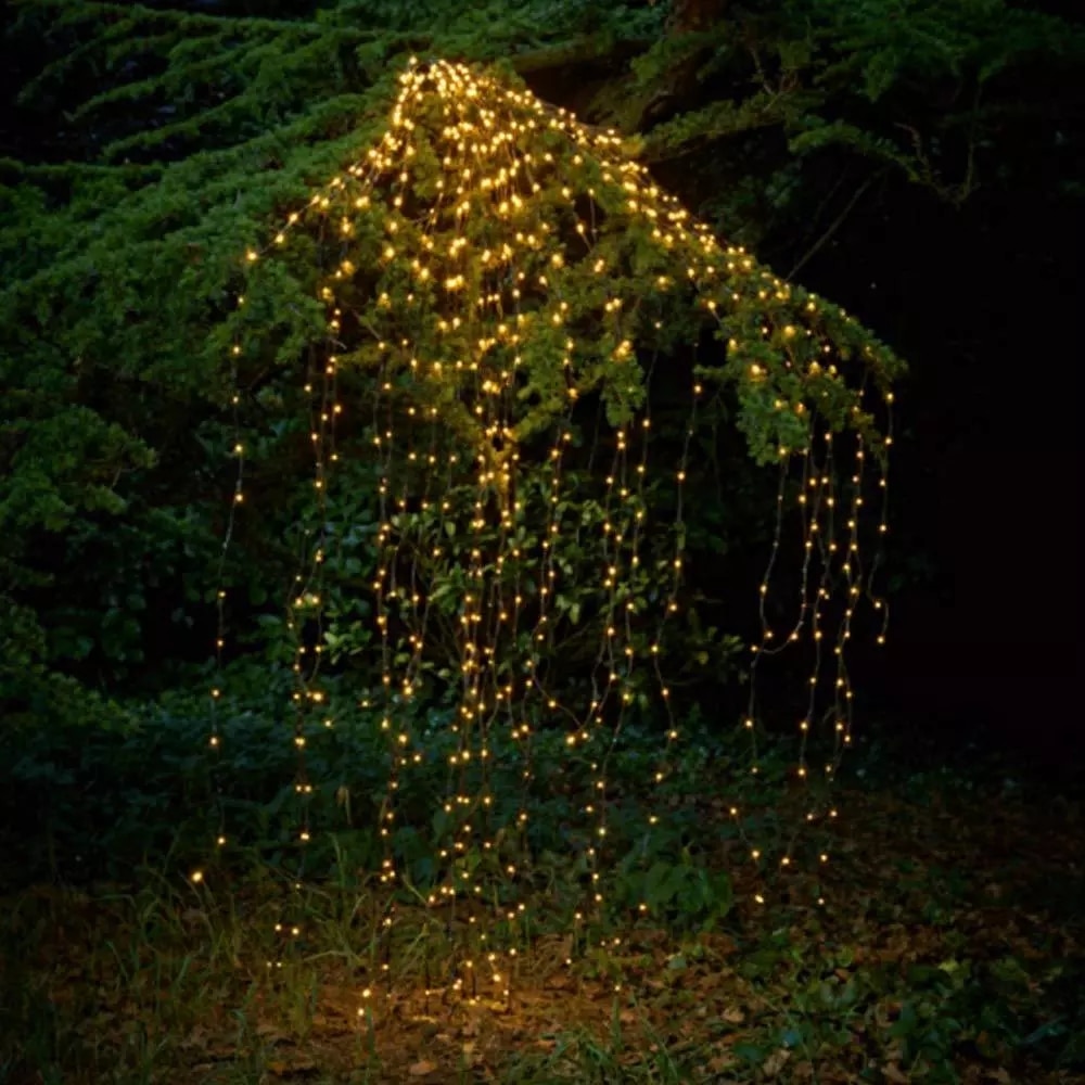 2M 600 Led Koperdraad Fairy String Lights Led Wijnstokken Tak Verlichting Voor Kerstboom Party Decor Met Dc 12V 2A Adapter