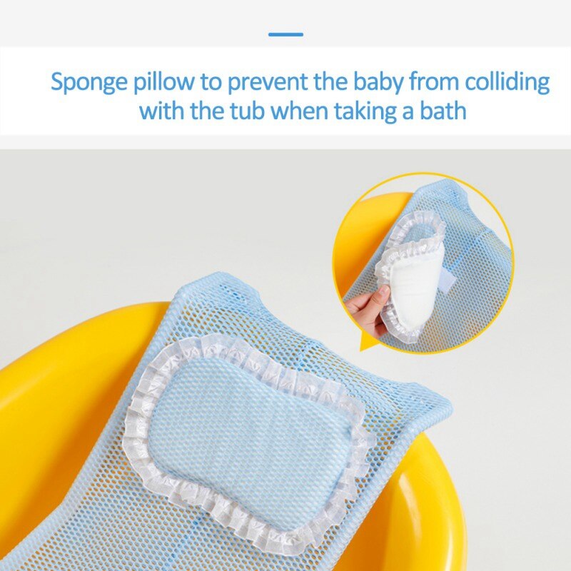 Bébé soins bébé réglable baignoires douche baignoire baignoire bébé filet de bain sécurité siège Support