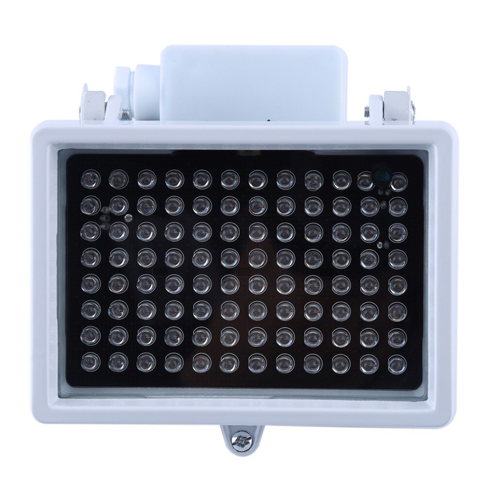 96 stk led-belysningslampe ir infrarød udendørs vandtæt nattesyn hjælp led-lampe til cctv-overvågningskamera