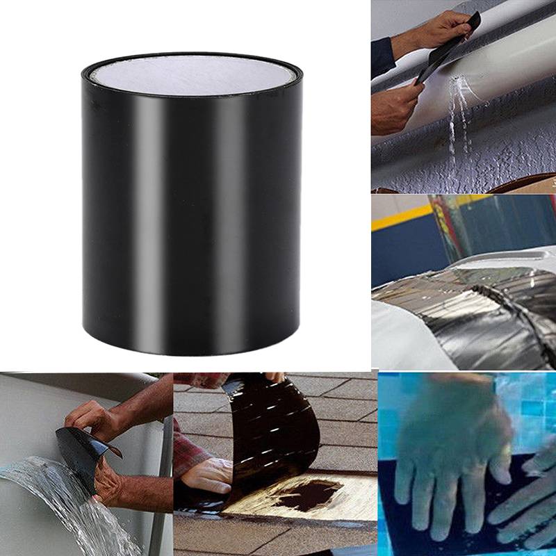 152*10cm Super Fix Strong Fiber Waterproof Tape Stop Leaks Seal Repair Tape Performance Self Fix Tape Fiberfix Adhesive Tape