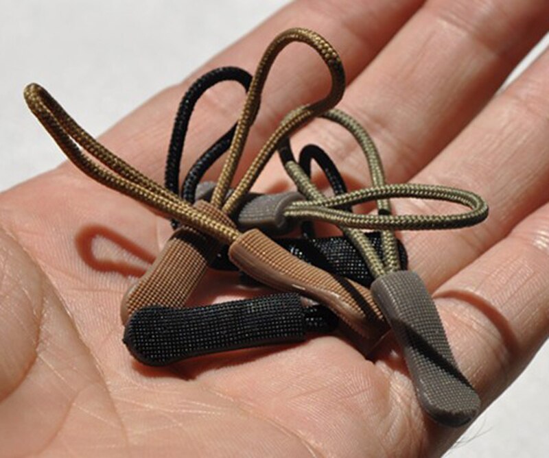 Rits Gebroken Gesp Pull Puller Clip Tag Fixer Zip Cord End Fit Touw Rugzak Reizen Koffer Kleren Tent Tab Vervanging tas