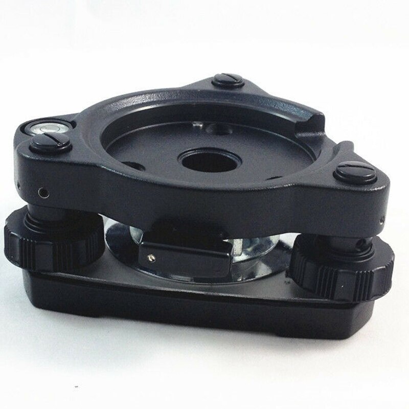 LETER Three-Jaw Black Tribrach Without Optical Plummet – For Total Station