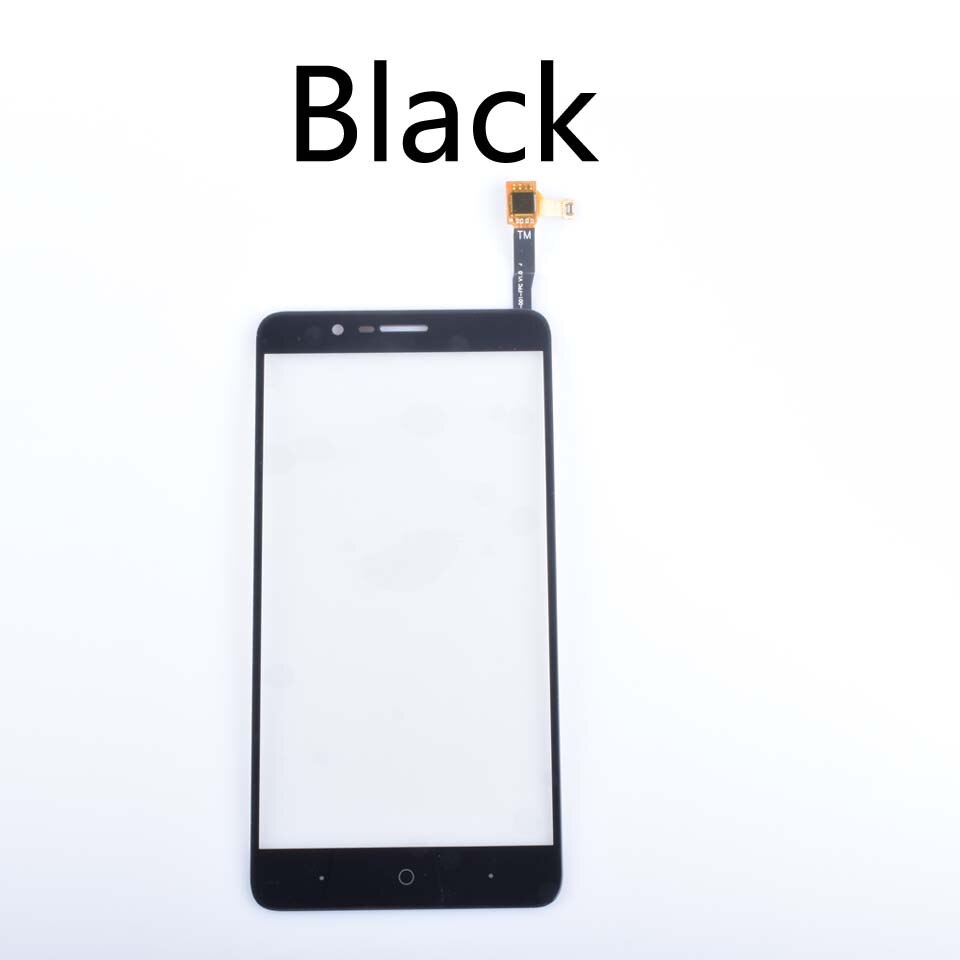 Para ZTE Blade Z Max Z982 pantalla táctil Panel digitalizador de cristal frontal exterior de la pantalla táctil de 6,0 pulgadas: Black-No tool