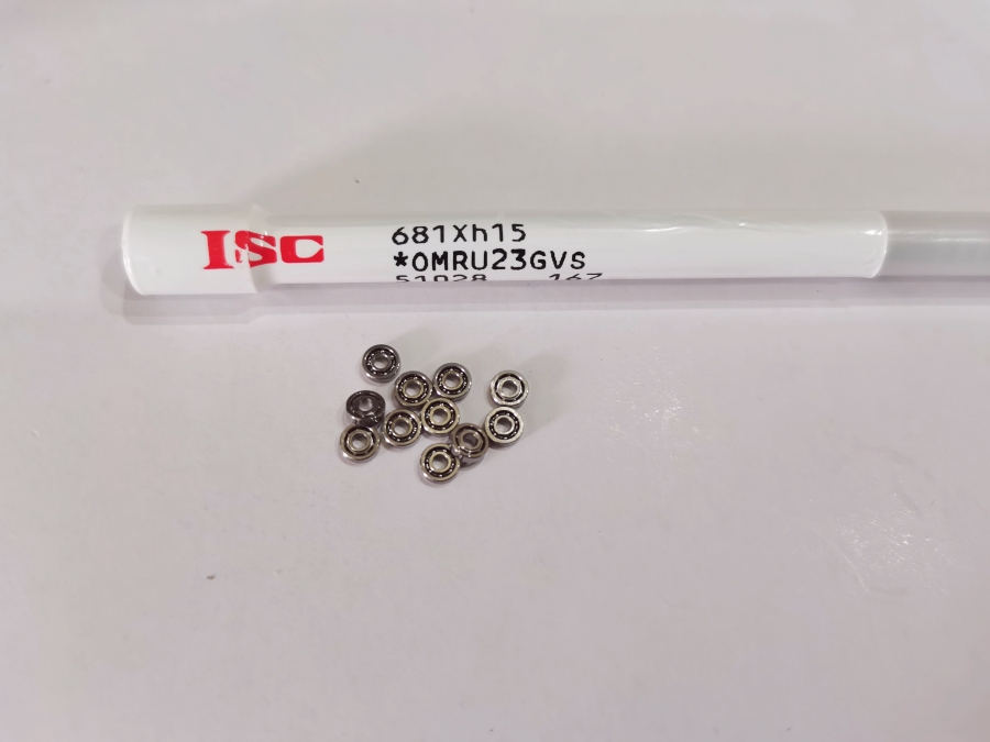 50 stk. originale isc høyhastighetslager l -415 1.5 x 4 x 1.2 mm 681x åpne miniatyrkulelager