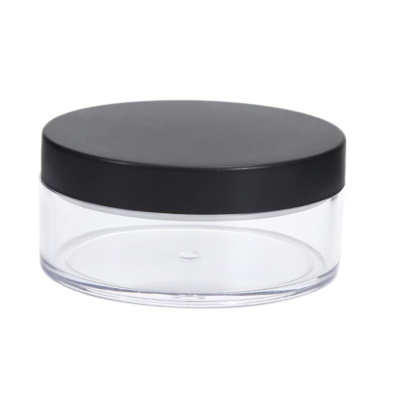 Pot de poudre cosmétique vide avec capuchon, pot de poudre Portable 50g, boîte compacte pour poudre de maquillage,: Default Title