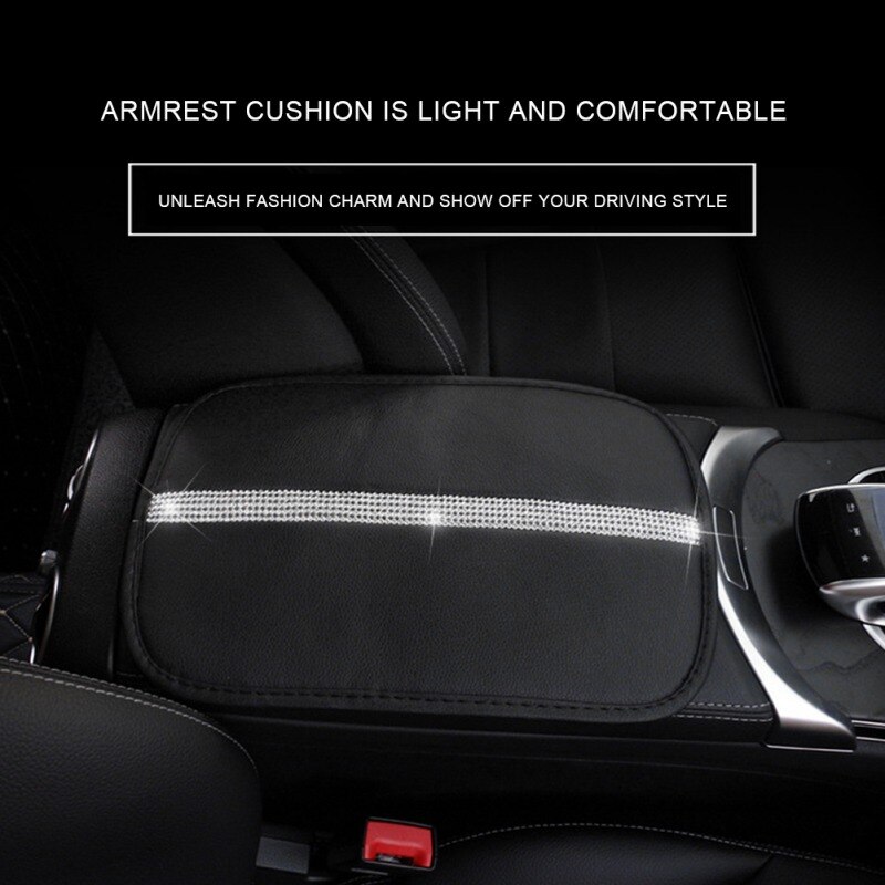 Bling Bling Car Accessories Car Decorations Car Headrest Supporting Neck Pillow With Gold Glittering Gold Glitter Headrest