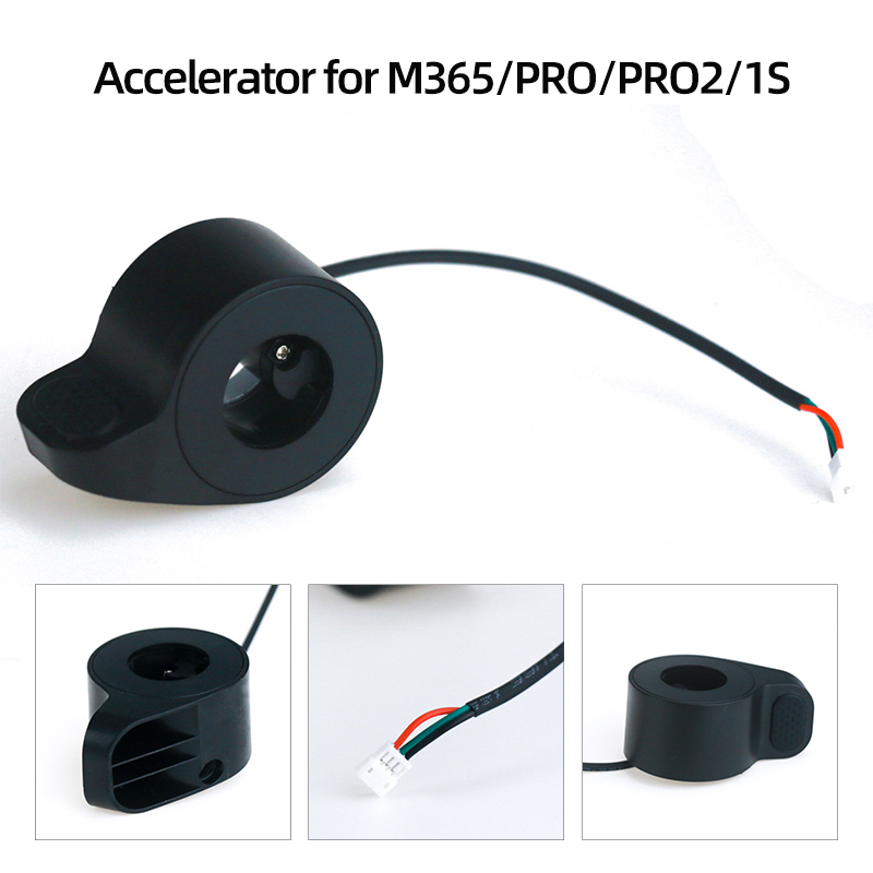 Reservedele til elektrisk scooter, elektronisk gashåndtag, tommelfingergaspedal til xiaomi  m365 pro pro 2 scooter, reservedel