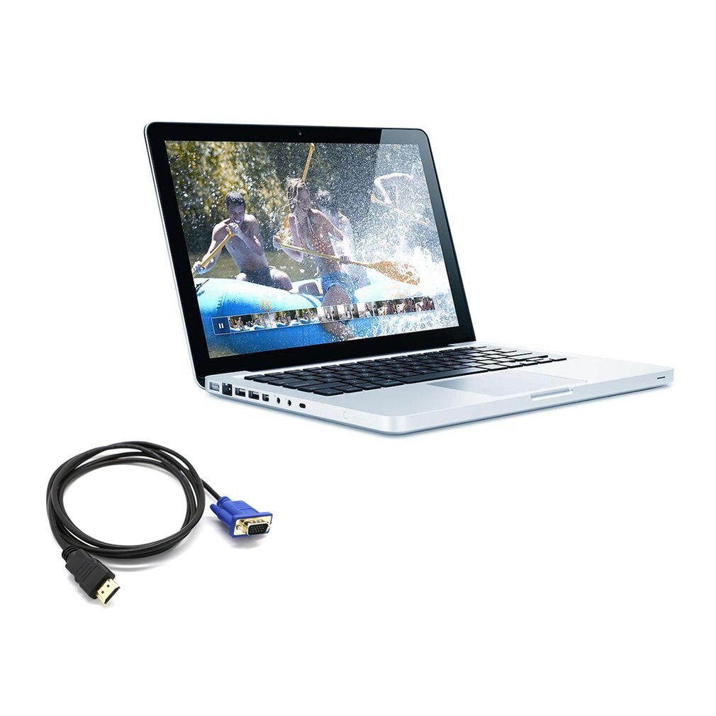 1M Hdmi Naar Vga D-SUB Male Video Adapter Kabel Lead Voor Hdtv Pc Computer Monitor Video Adapter Kabel