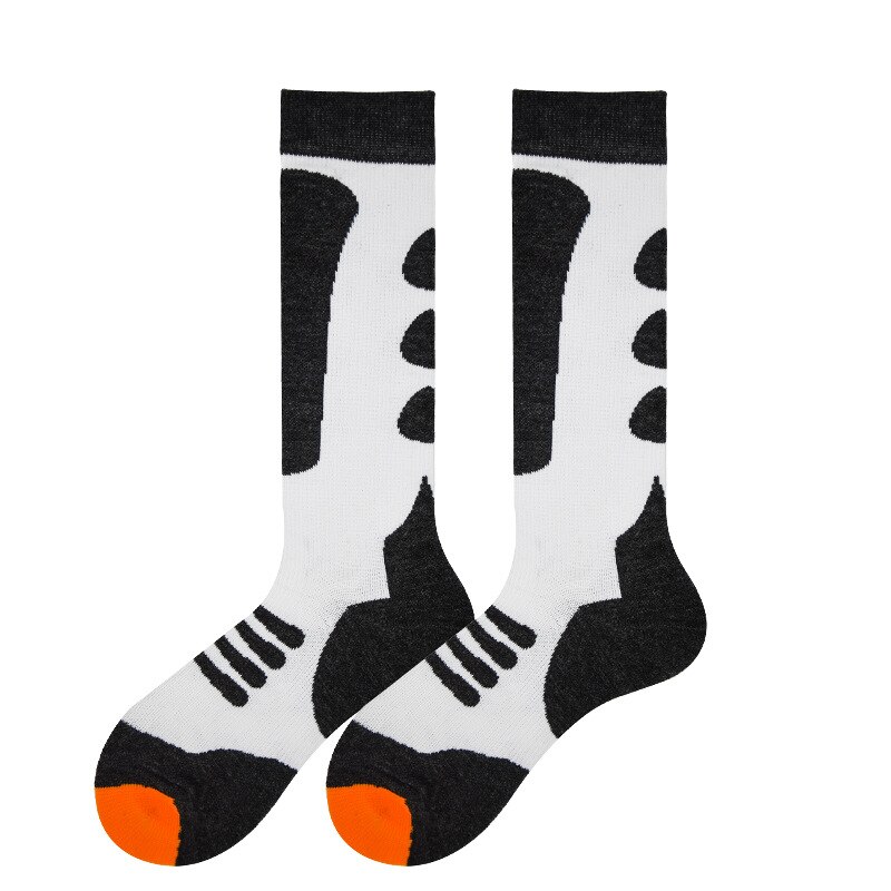 Wool Socks Outdoor Thickened Sports Ski Socks Long Tube Walking Warm And Breathable Quick Dry Socks Cycling Running Sports Socks: Color 7