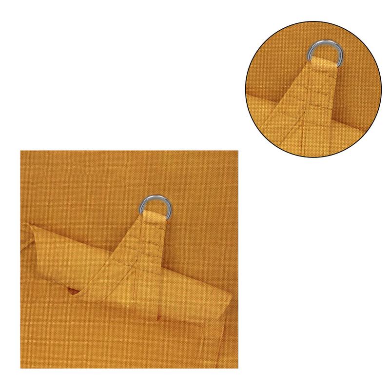 Toldo triangular de 2x2x2 metros, refugio solar, sombrilla de protección para exteriores, dosel para jardín, Patio, piscina, sombra Oxford, toldo de vela para Camping
