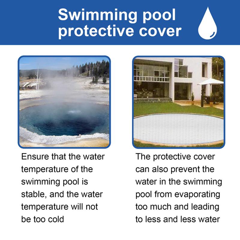 Swimming Pool Heat Preservation Cover Heat Insulation Swim Pool Cover Thermal Insulation Pool Film Dustproof Swimming Pool Cloth