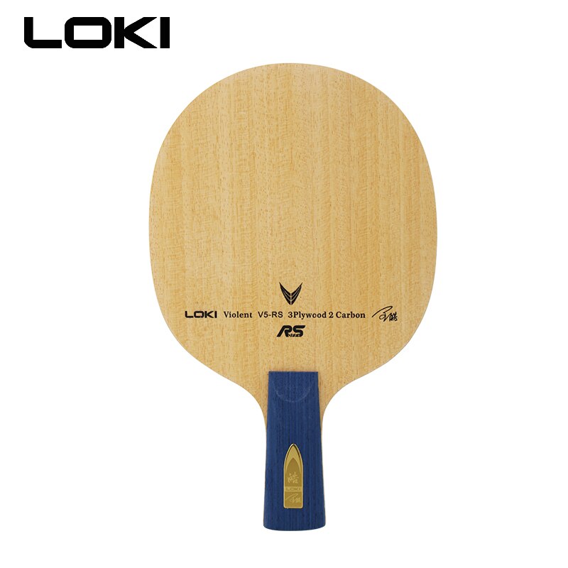 Loki 5 rs krydsfiner bordtennis klinge træning pingpong klinge ping pong ketcher alle: Cs