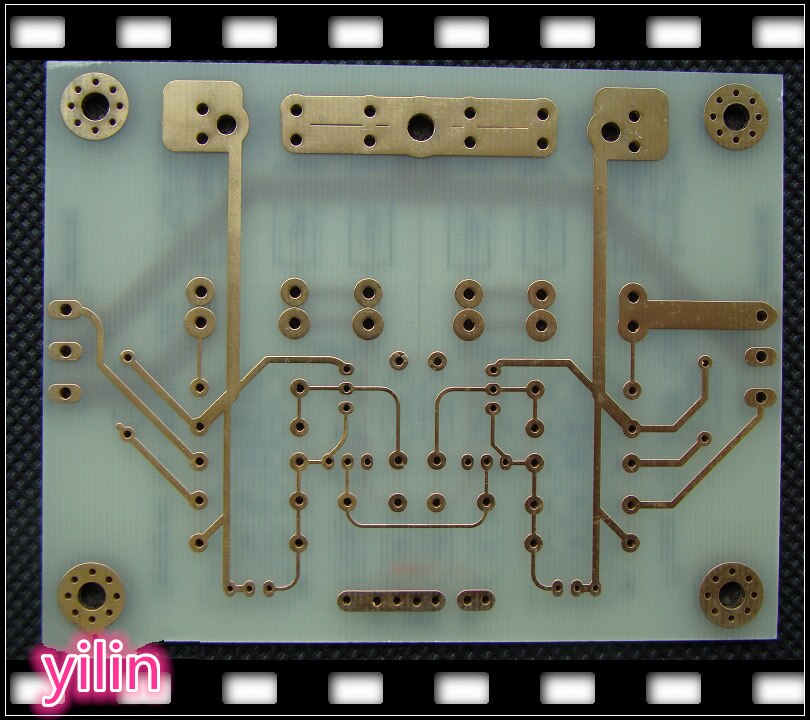 GZLON ZERO un par 25W, clase A un solo extremo puro de amplificador de potencia, PCB, base en PASS F5