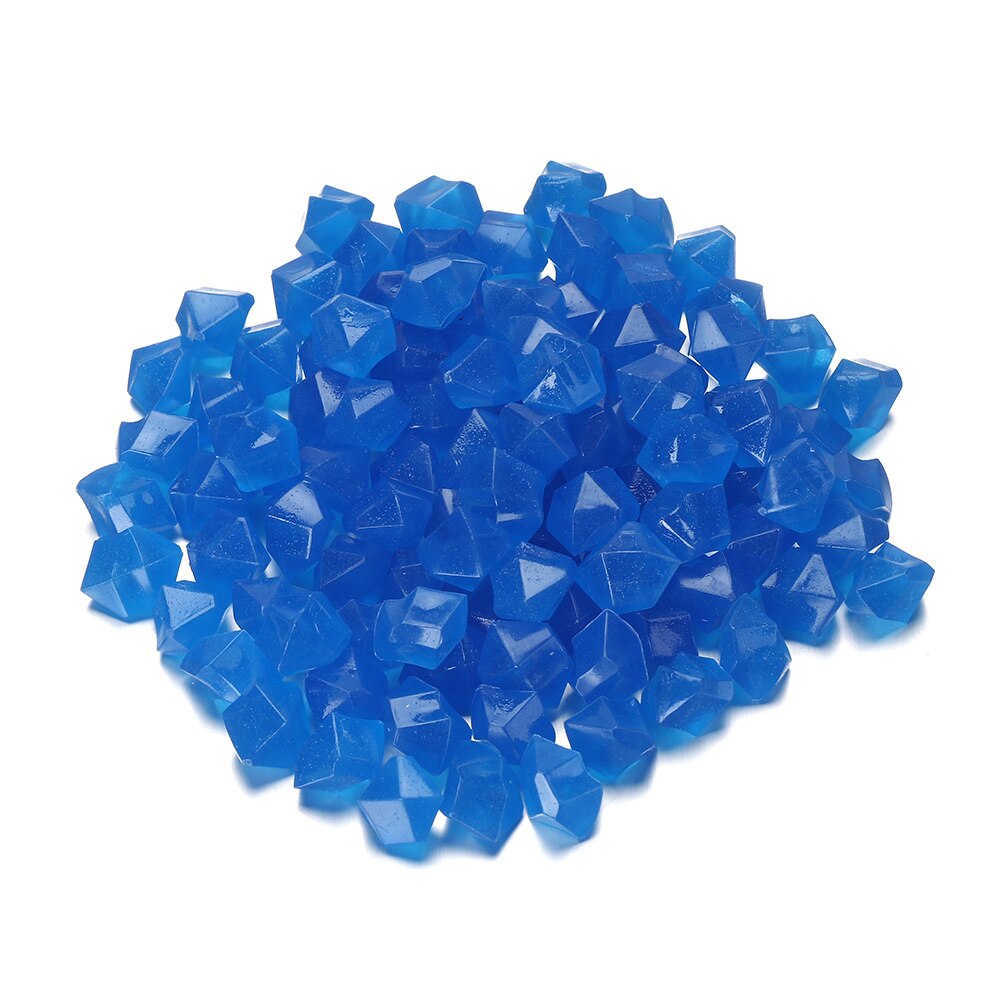 Pierre de résine lumineuse en forme irrégulière 14mm, 300 pièces/paquet, pierres colorées de décoration pour jardin et aquarium: Color  11