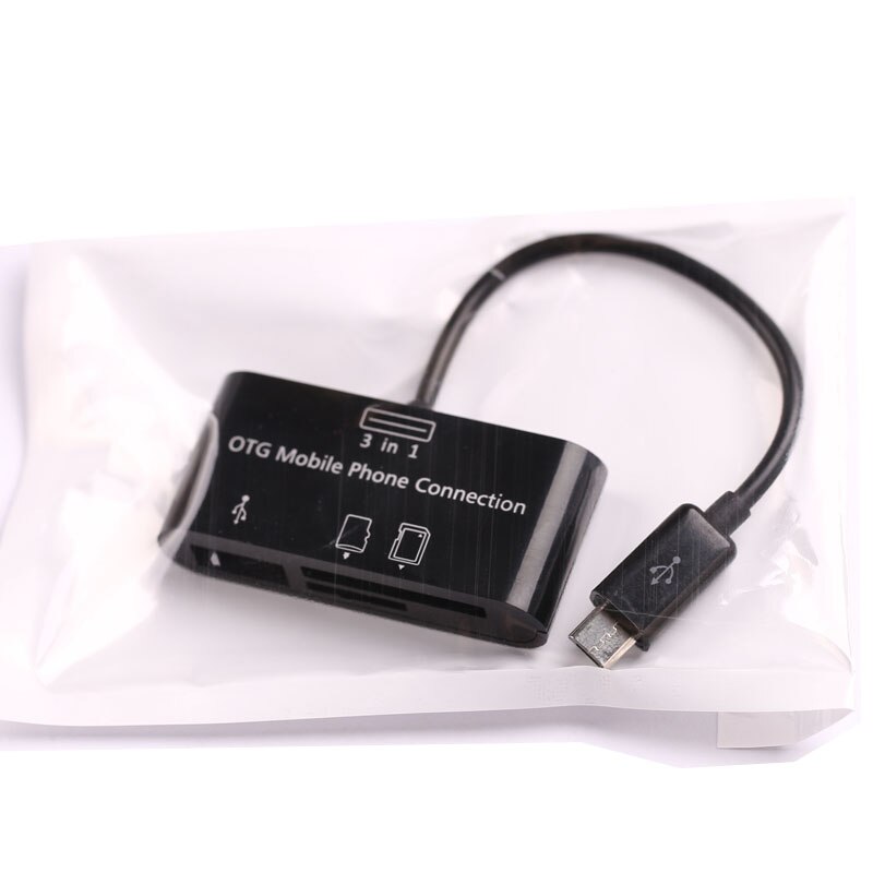 Micro USB OTG Micro SD SDHC TF lector de tarjeta USB OTG USB 2,0 para Samsung Galaxy S7 S6 borde S5 S4 S3 S2 Nota 5 4 3 2 teléfonos Android
