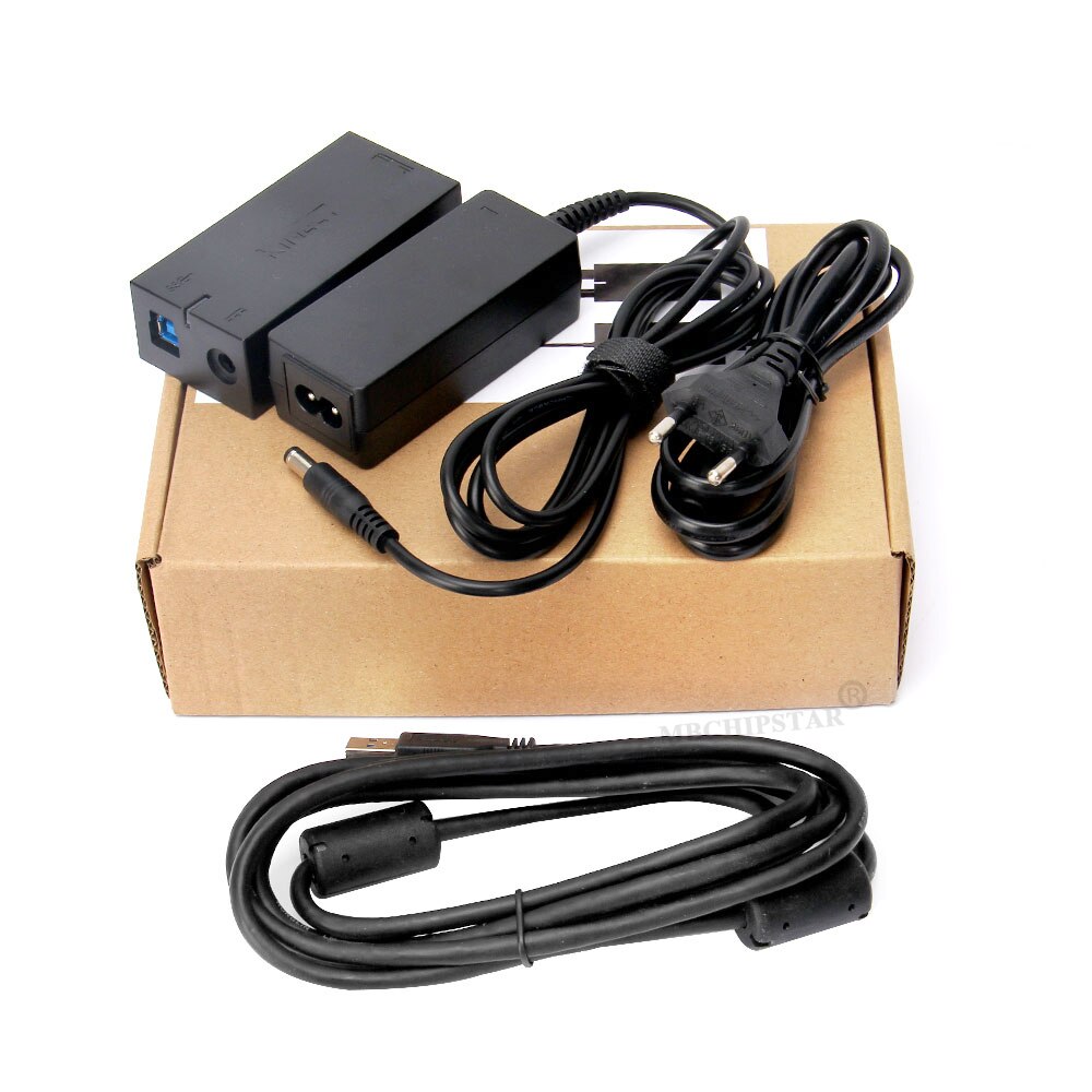 Adaptateur Kinect pour Xbox One S/X et PC Windows, capteur 2.0/3.0, prise EU/US, alimentation électrique