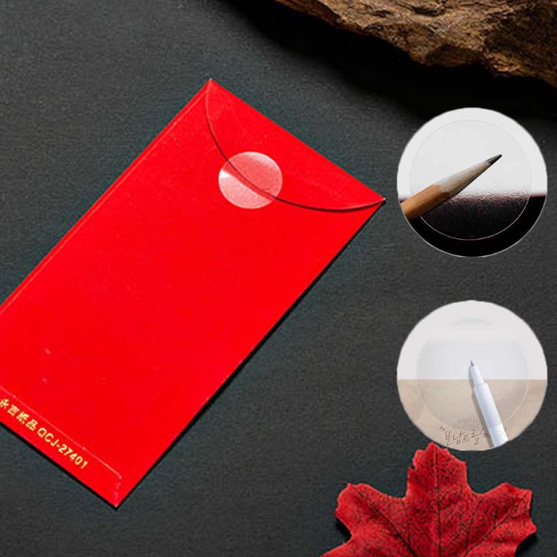 500 stuks/rol ronde transparante stickers postzegel enveloppen kaarten huwelijksuitnodigingen
