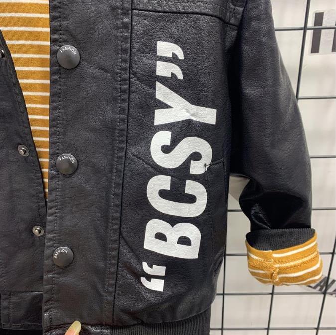 Giacche da cappotto per bambini per ragazzi 2020 autunno moda marca giacca in pelle PU neonati bambini autunno inverno ragazze capispalla cappotti