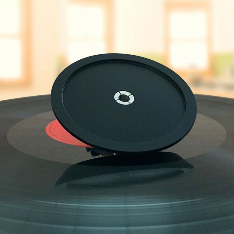 LP – stabilisateur de disque en acier Durable, plaque tournante en vinyle, Anti-choc, poids d'enregistrement/pince