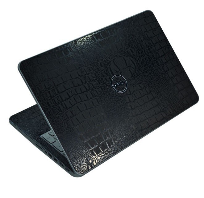 Laptop Carbon Fiber Vinyl Skin Sticker Cover For Lenovo Ideapad 5 14” ): Black crocodile