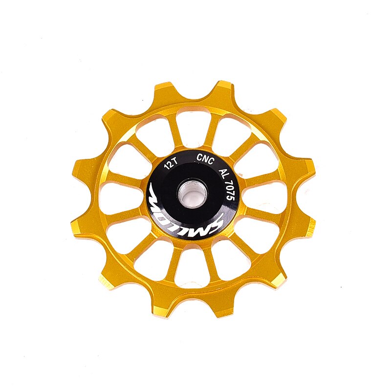 Cykelcykel bagskifter keramisk styreskive 12t positive og negative tandstyreskive cykel keramik med styreskive