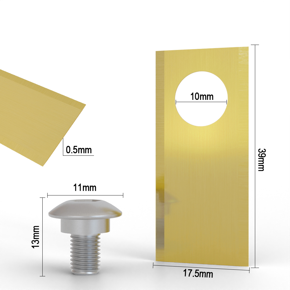 30 Stuks Robotmaaier Vervangend Mes Anti-Roest Duurzame Maaier Snijder Voor Miimo Robot Singel Gat Grasmaaier Mes