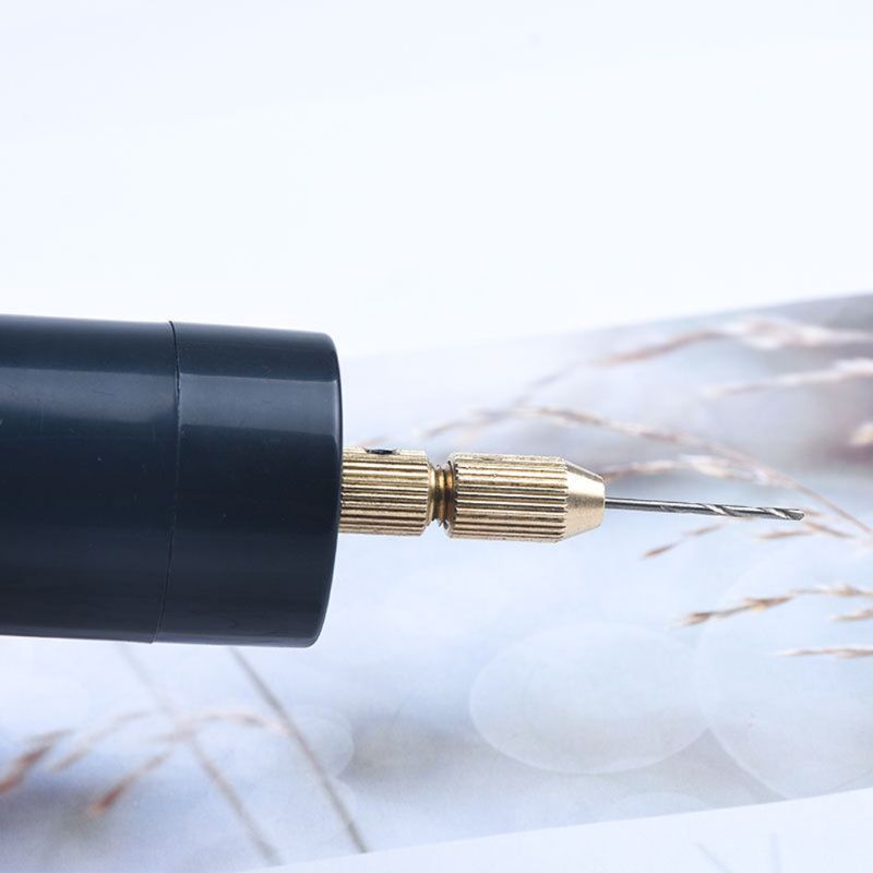 Elektrische Hand Bohrer Schlüssel 5V Hand Motor Loch Machen Harz Schmuck Mini Bohrer Usb