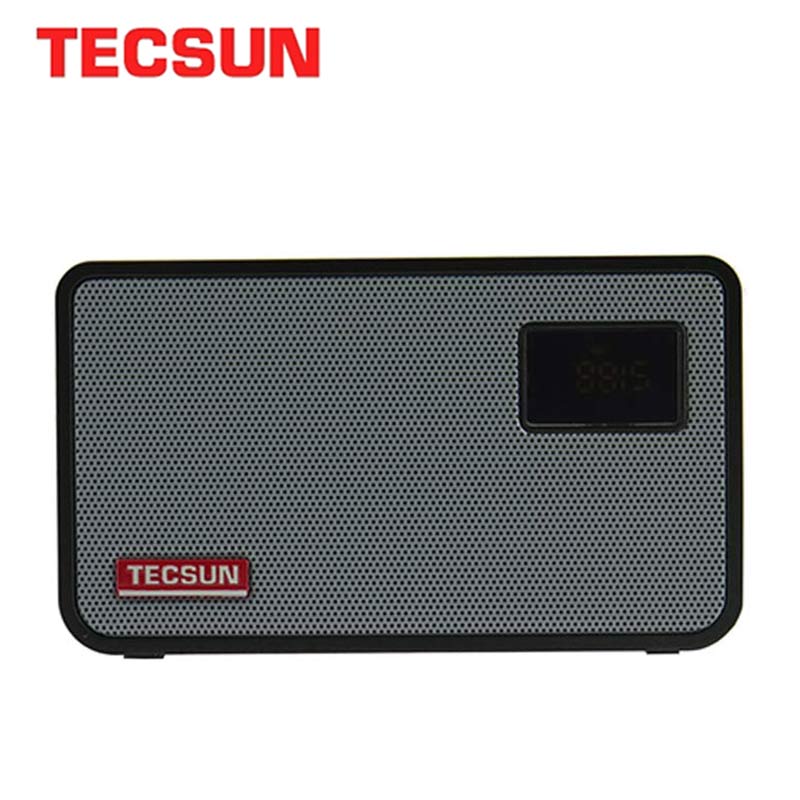 TECSUN ICR-100 tarjeta TF Fm Radio Mini-Grabadora de altavoz MP3 reproductor de Radio FM 76-108 con 16G de memoria TF Card Fm Radio