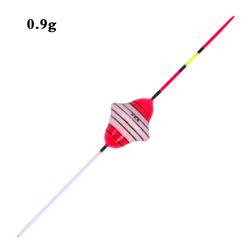 1pc fiskeflöten set boj fiske lätt stick flöten fluktuera mix storlekar färg flytboj för fiskeredskap tillbehör  hx02: C