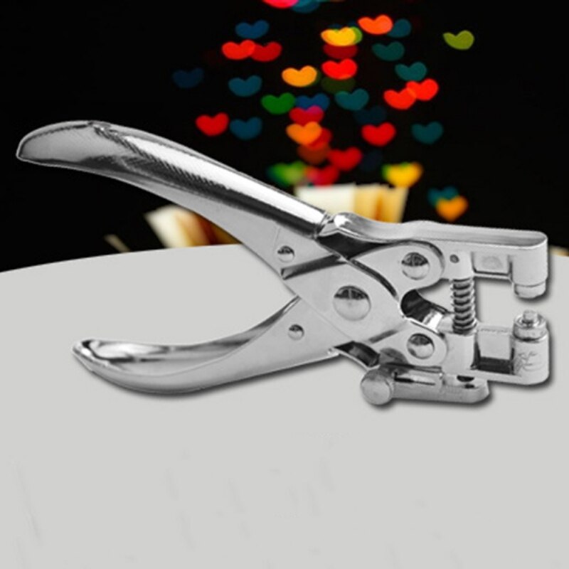 Pince à poinçonner multifonctionnelle | Pince à percer pour trous, poinçon pour peau, pinces de travail à double usage, Machine à poinçonner à trous ronds, outils d'artisanat du cuir 1 pièce