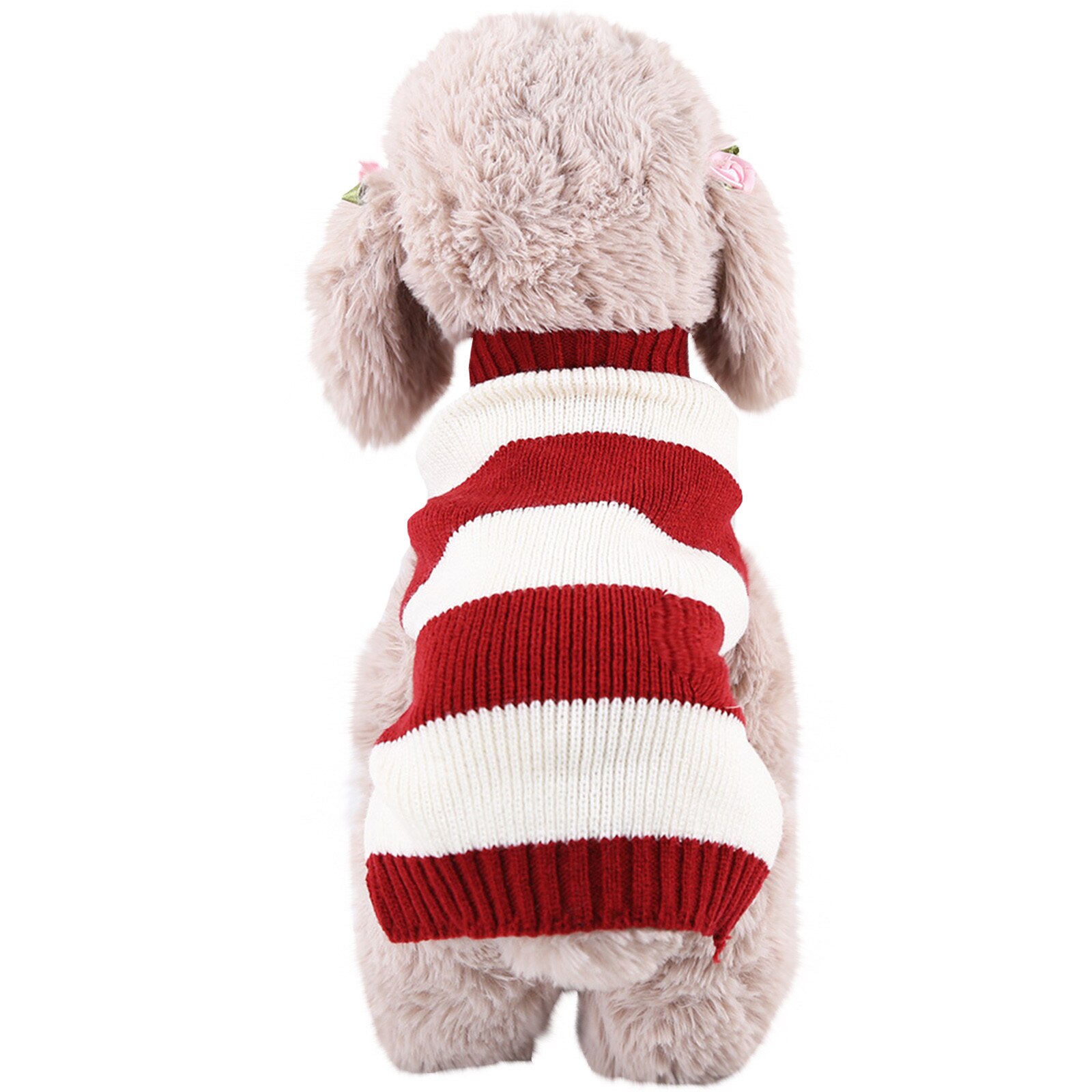 Puppy Dog Sweater Warm Clothing for Dog Cloth Winter Knitting Crochet Cloth Pet Vest Keep Warm and Practical: XL