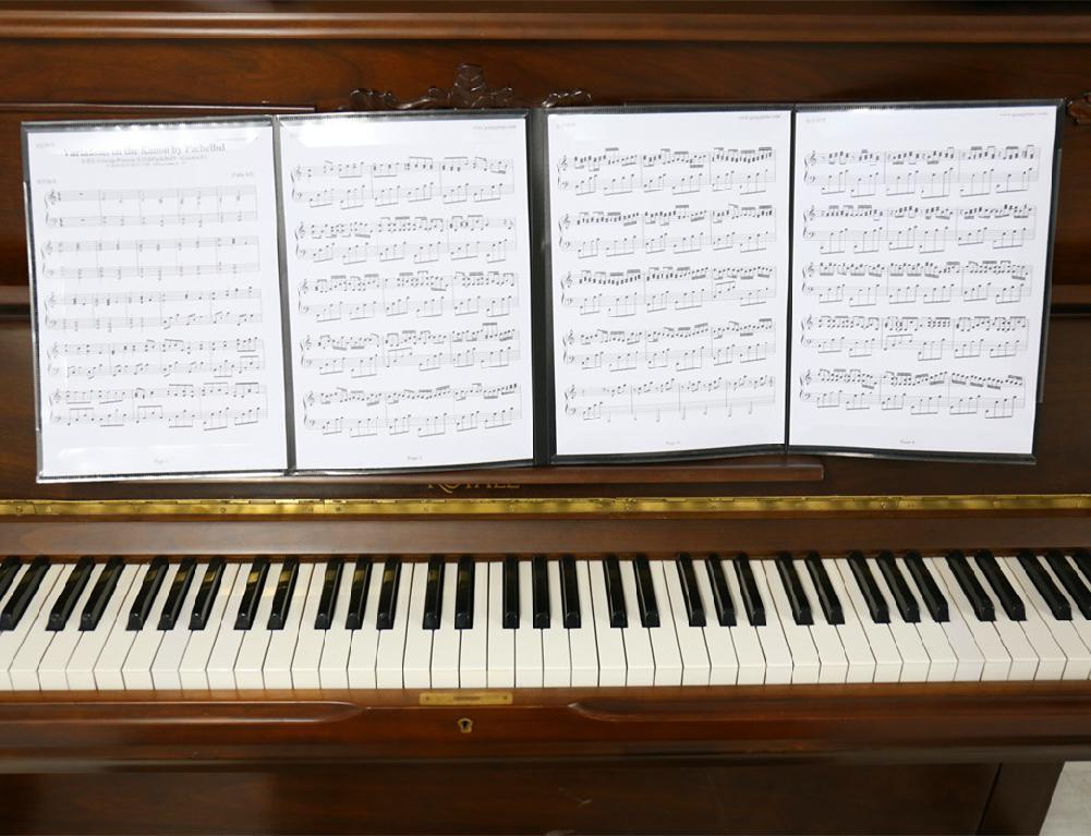 Foldable Music Sheet Score Folder A4 Size Expanded Piano Score Folder