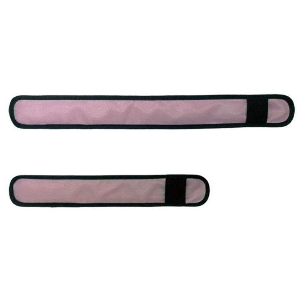 Adjustable LED Flashing Wrist Band Bracelet Arm Belt Neon Glow Glowing Dance Luminous Light Party Decor Bangle Party Up V1X6: pink / L