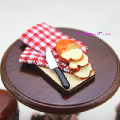 Casa de muñecas en miniatura a escala 1/12, horno microondas, juego de cocina, plato para hornear pan para muñeca BJD OB11, Mini accesorios de juguete de comida: Gris