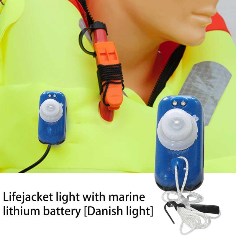 Reddingsvest Licht Led Automatische Lamp Met Lithium Batterij Zwemvest Veiligheid Licht Zwemmen Reddingsvest Accessoires Handig