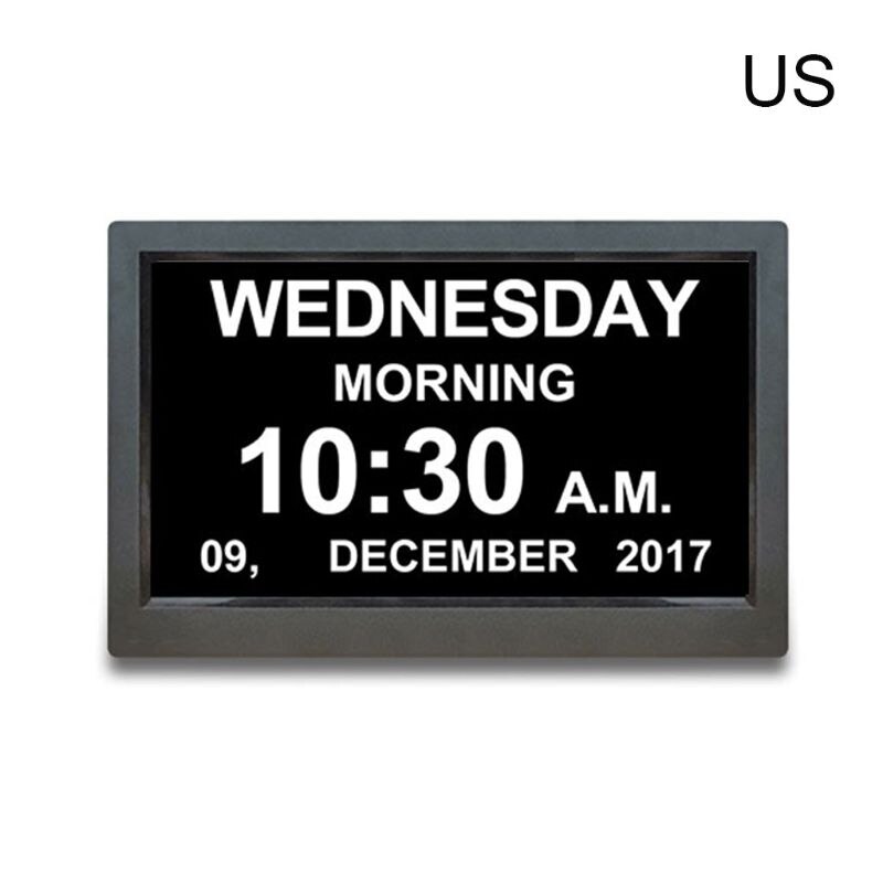 10.1 Inch 1024x600 RGB Digital Clock Calendar with Date Reminder: BK-US