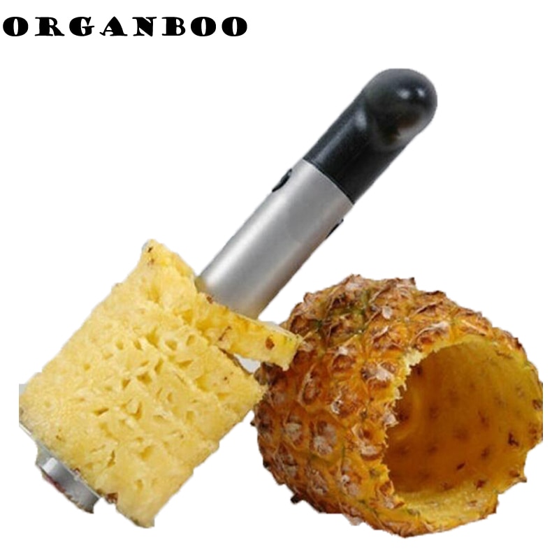 ORGANBOO 1 ST Rvs Ananas Peeler Cutter Slicer Corers Apple Fruit Mesje Keuken Tool Accessoires